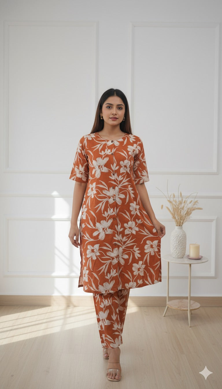Jaipuri Kurta Set