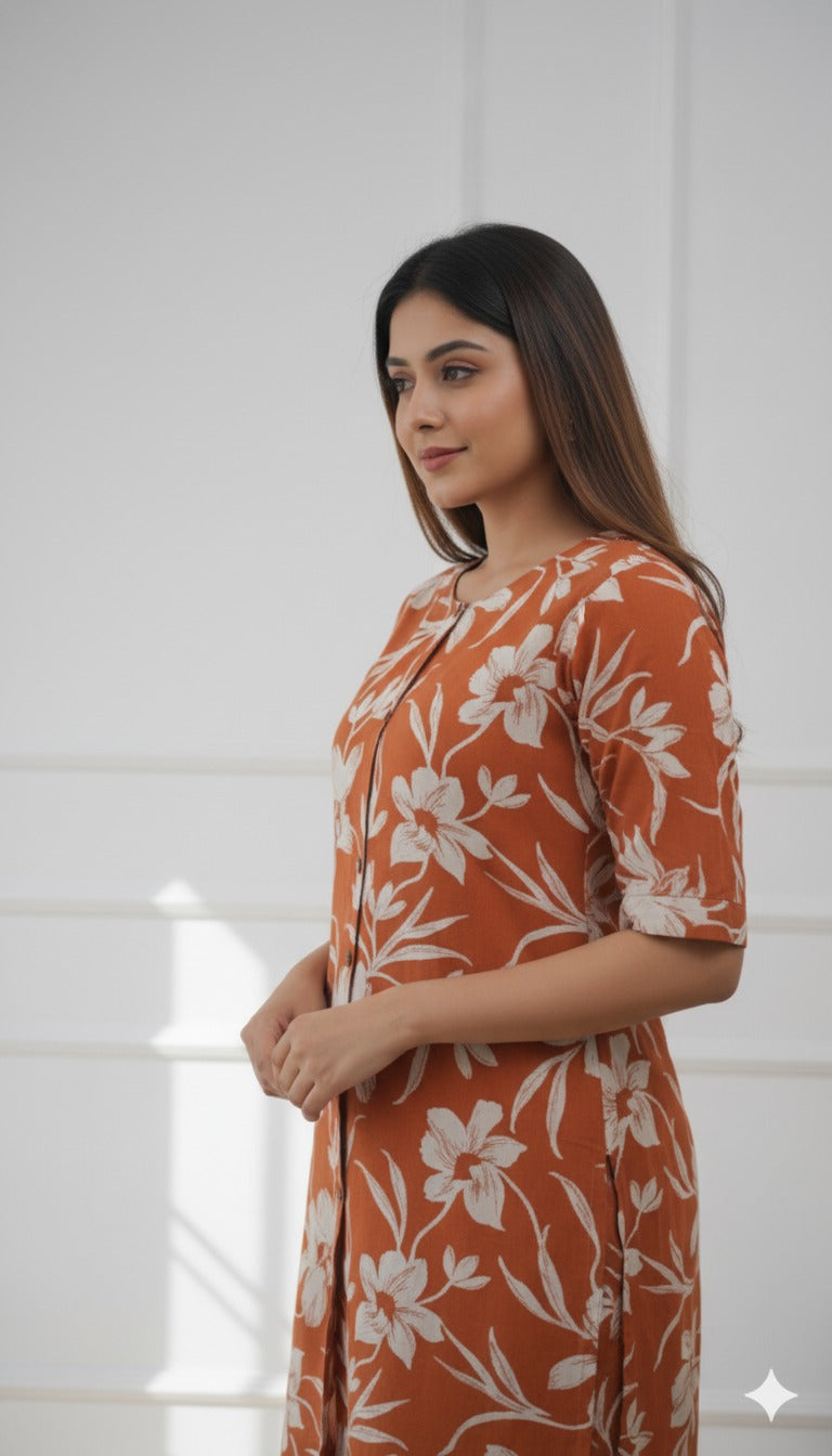 Jaipuri Kurta Set
