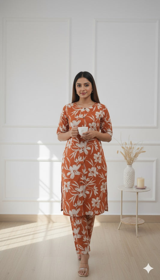 Jaipuri Kurta Set