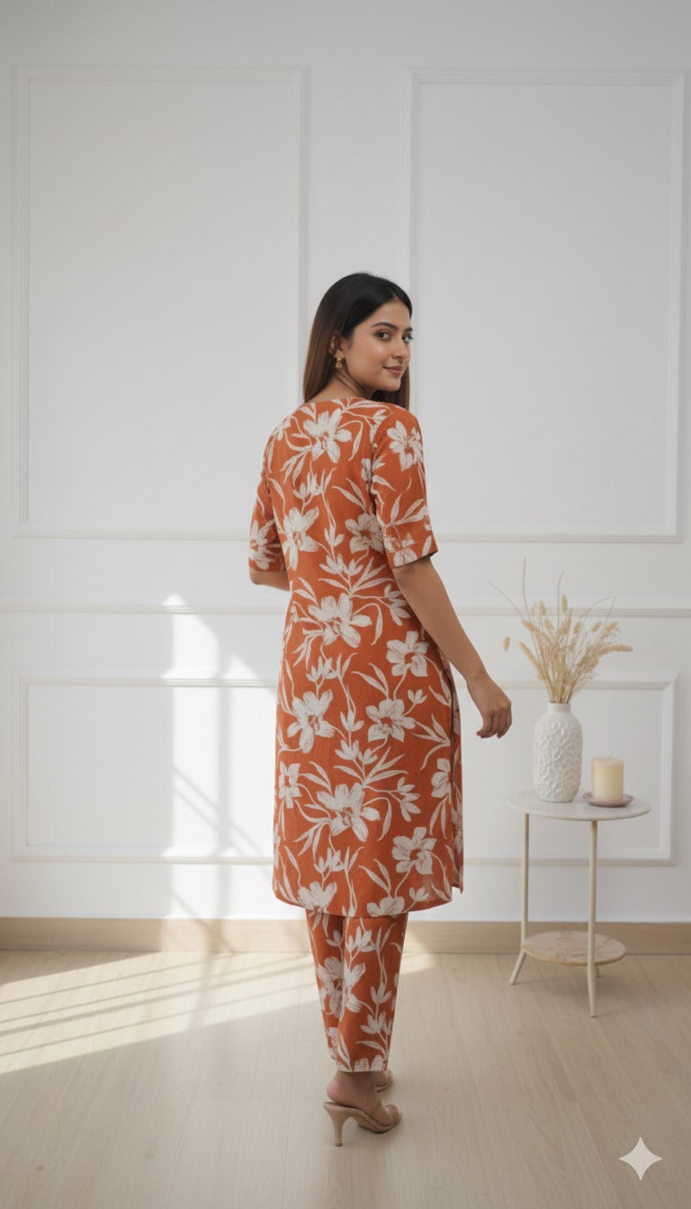 Jaipuri Kurta Set